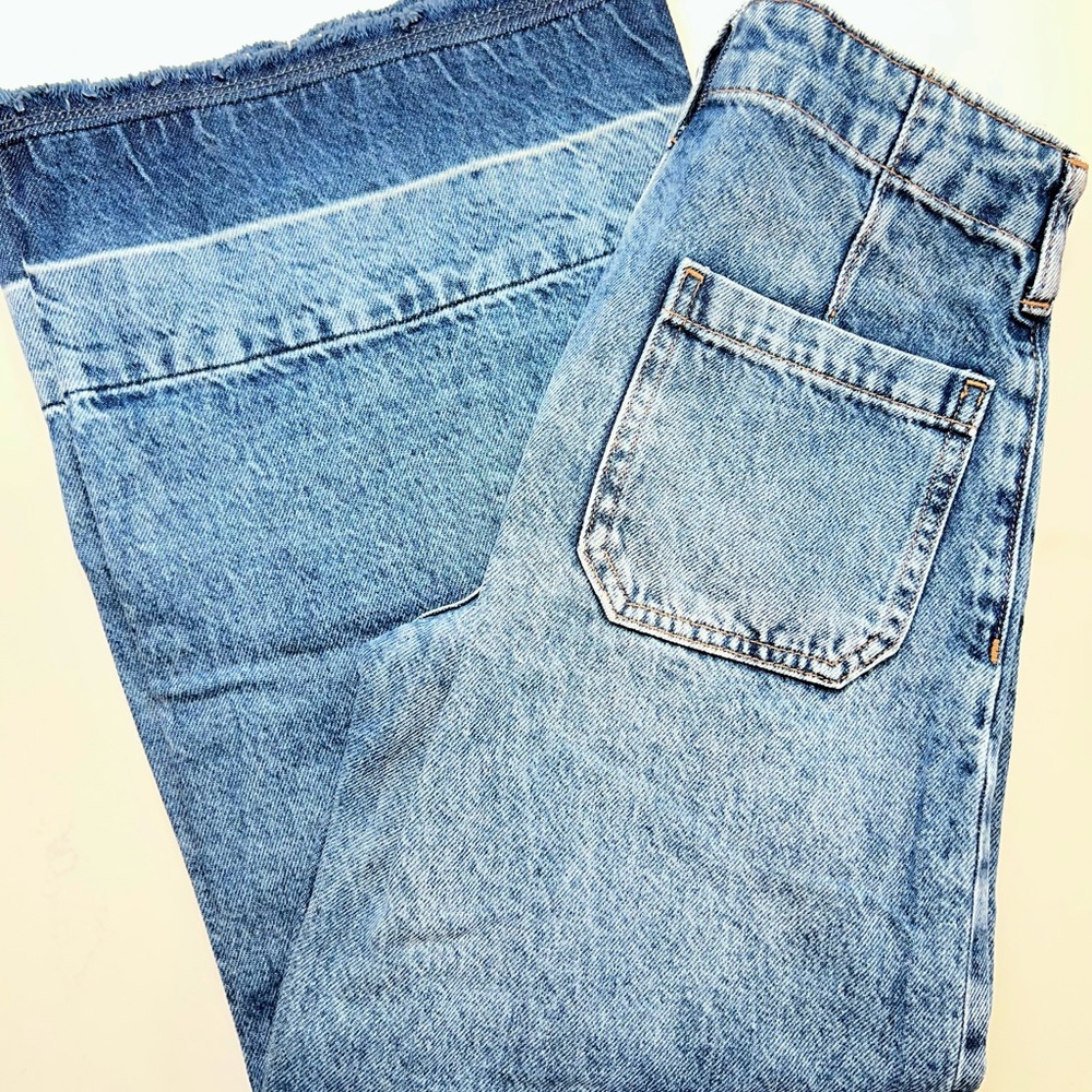 GAP High Stride Ankle Blue Denim Jeans - Girls Size 12 Slim
